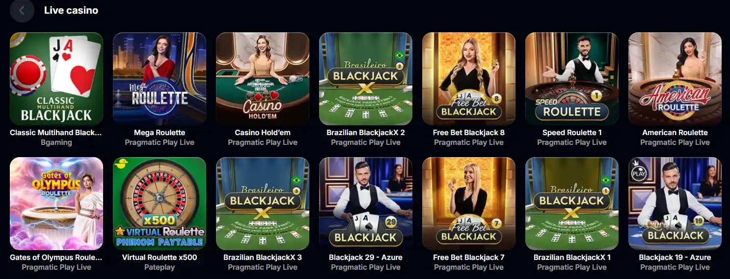 yep casino live casino