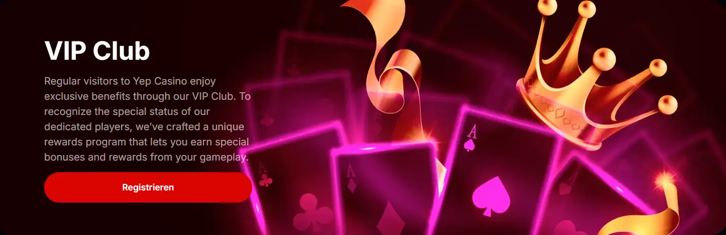 yep casino vip club